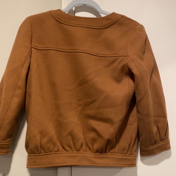 J.Crew wool blazer  coat size 0 - Picture 4 of 5